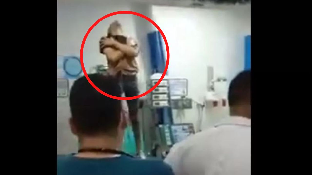 'Ay Dios mío', perplejos se quedaron en clínica al ver extraños movimientos de paciente, aquí el vídeo