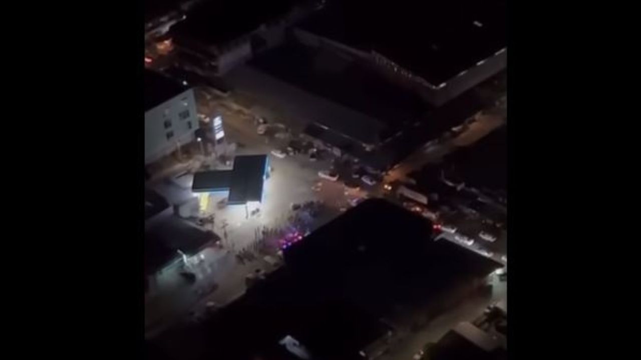 Así fue el operativo en helicóptero en busca de pandilleros en barrio Medina de San Pedro Sula