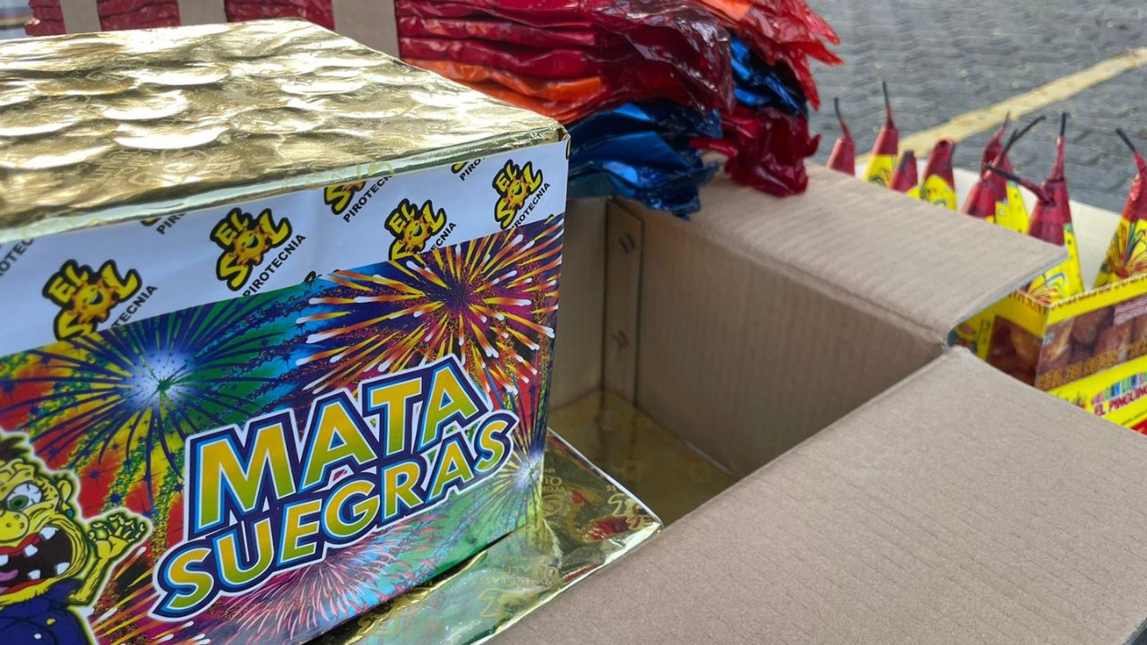 Hasta pólvora conocida como 'Mata suegras' decomisó la Policía Municipal en SPS