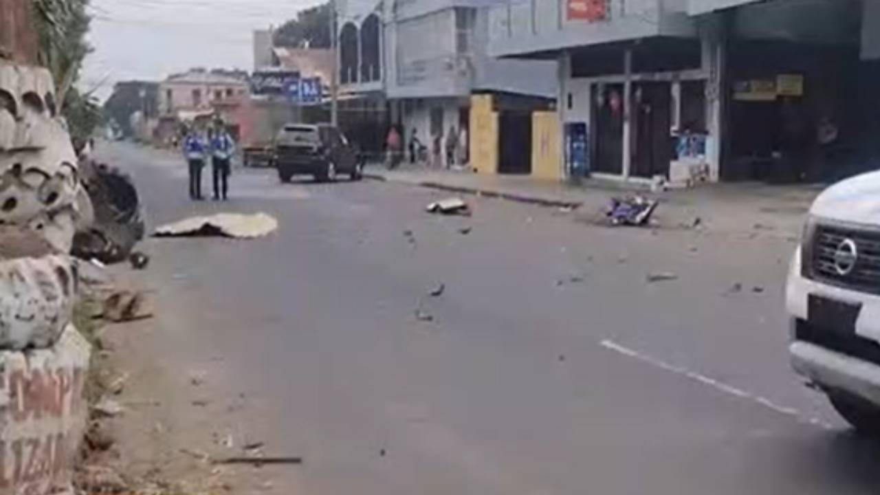 Dos motociclistas mueren tras impactar con camioneta en San Pedro Sula