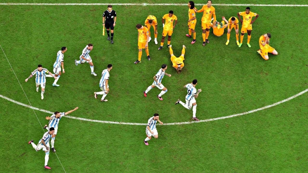 ¿'Antifair play'? Jugadores de Argentina se burlan de los neerlandeses