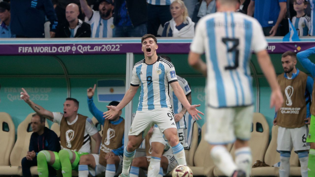 Argentina pasó sobre Croacia y llega a su sexta final en Copas del Mundo