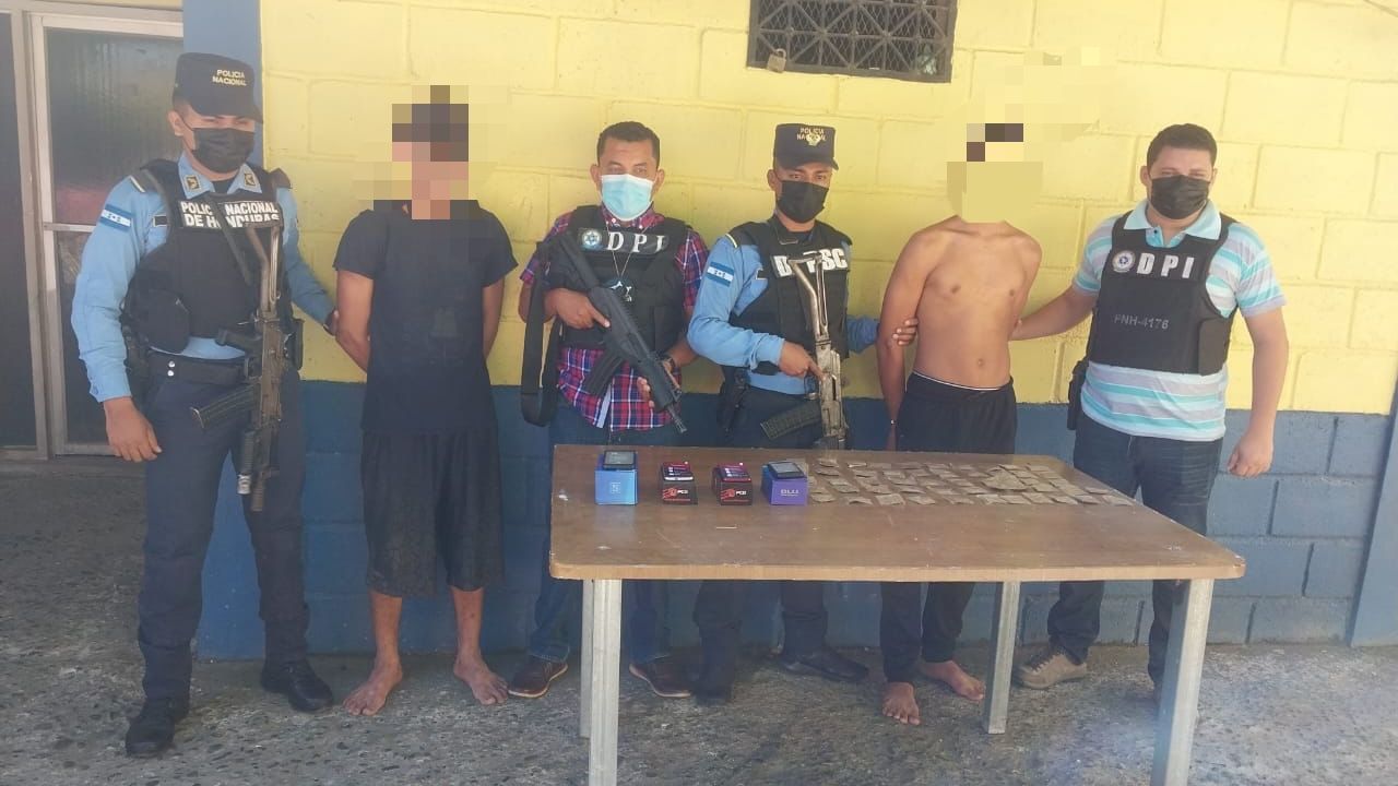 Policía Nacional captura a presuntos integrantes de la banda criminal 'Los Cabros' por diferentes delitos