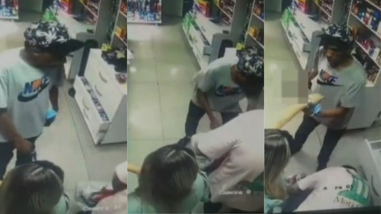 Delincuentes se hicieron pasar por enfermos para robar una farmacia (vídeo)
