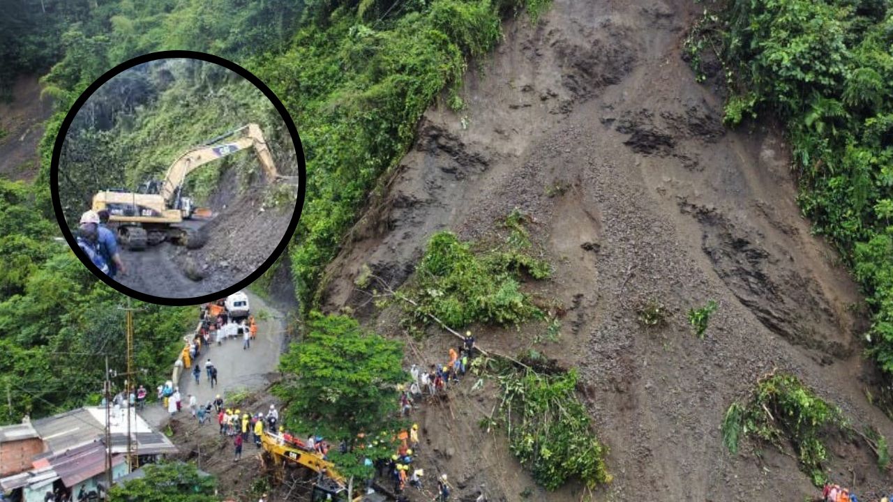 Suben a 33 los muertos por deslizamiento de tierra en Colombia