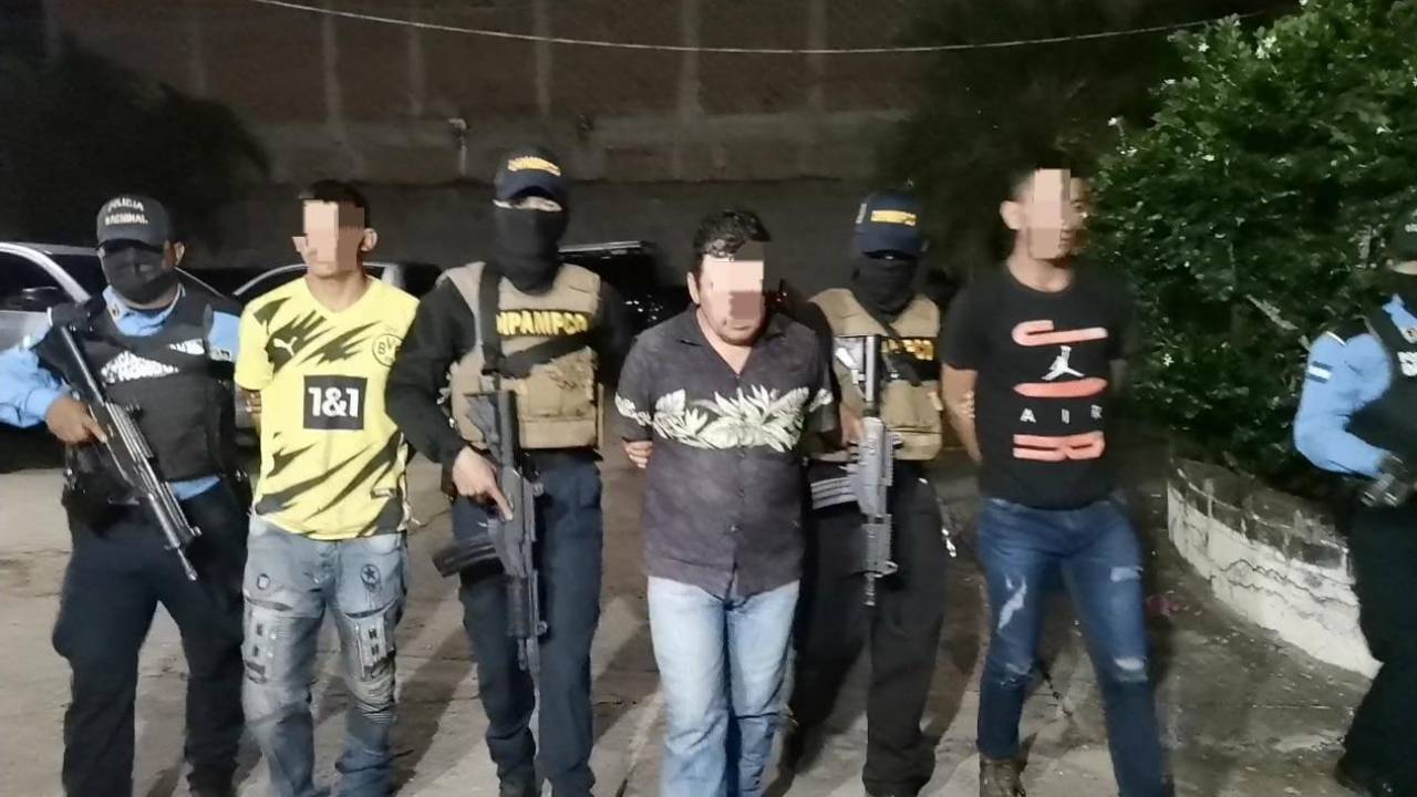 Así cayeron tres presuntos integrantes de temida banda 'Enelidio Reyes', que sembraba zozobra en Intibucá