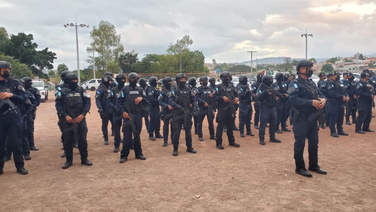 Estado de excepción: anuncian saturación policial en zonas de alta incidencia delictiva en Tegucigalpa