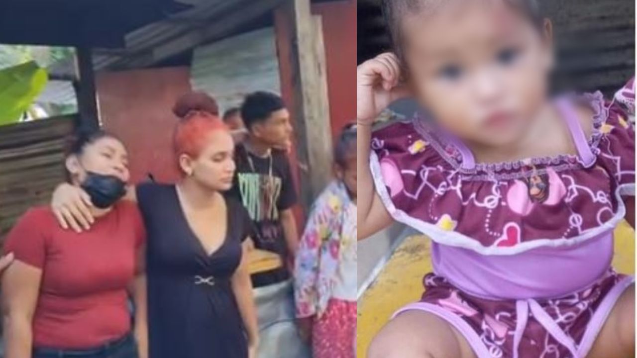 '¡Mi bebita!', desgarrador llanto de madre de niña hondureña muerta tras morder cable de luz