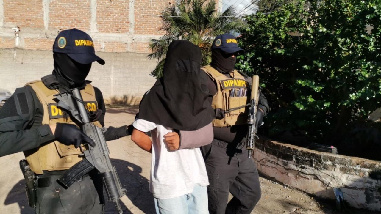 Capturan en Comayagua a un menor de edad por tráfico de drogas
