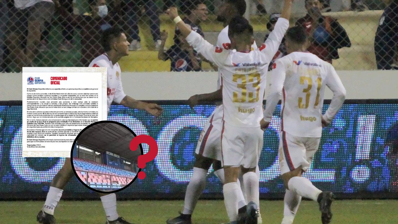 ¡Oficial! Olimpia define fecha y sede para la vuelta de la gran final ante Motagua