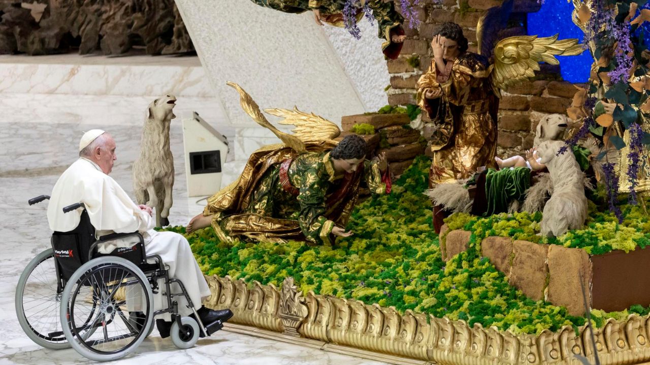Papa Francisco: 'El belén recuerda una Navidad distinta a la consumista y comercial'