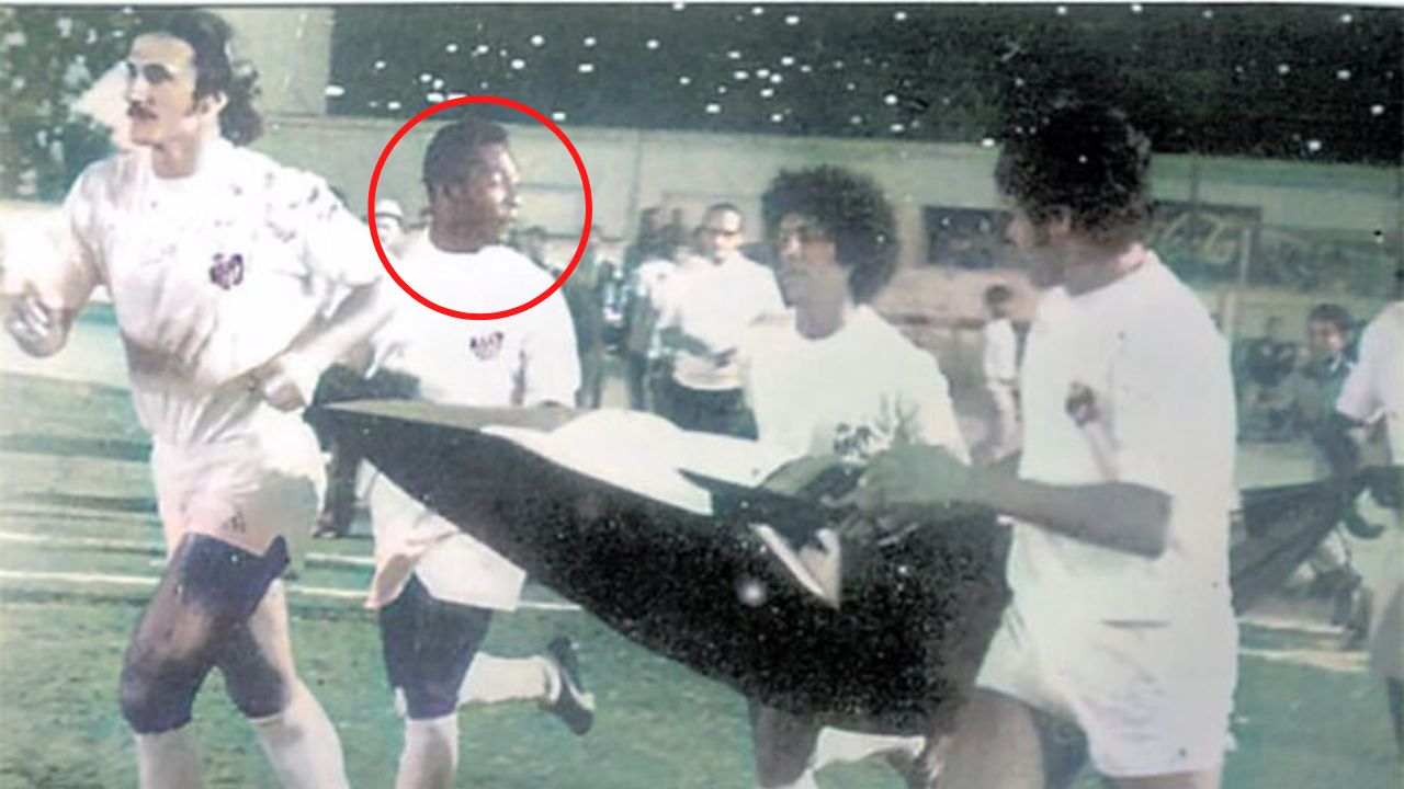 Olimpia recuerda visita de Pelé a Honduras cuando jugaba con el Santos de Brasil
