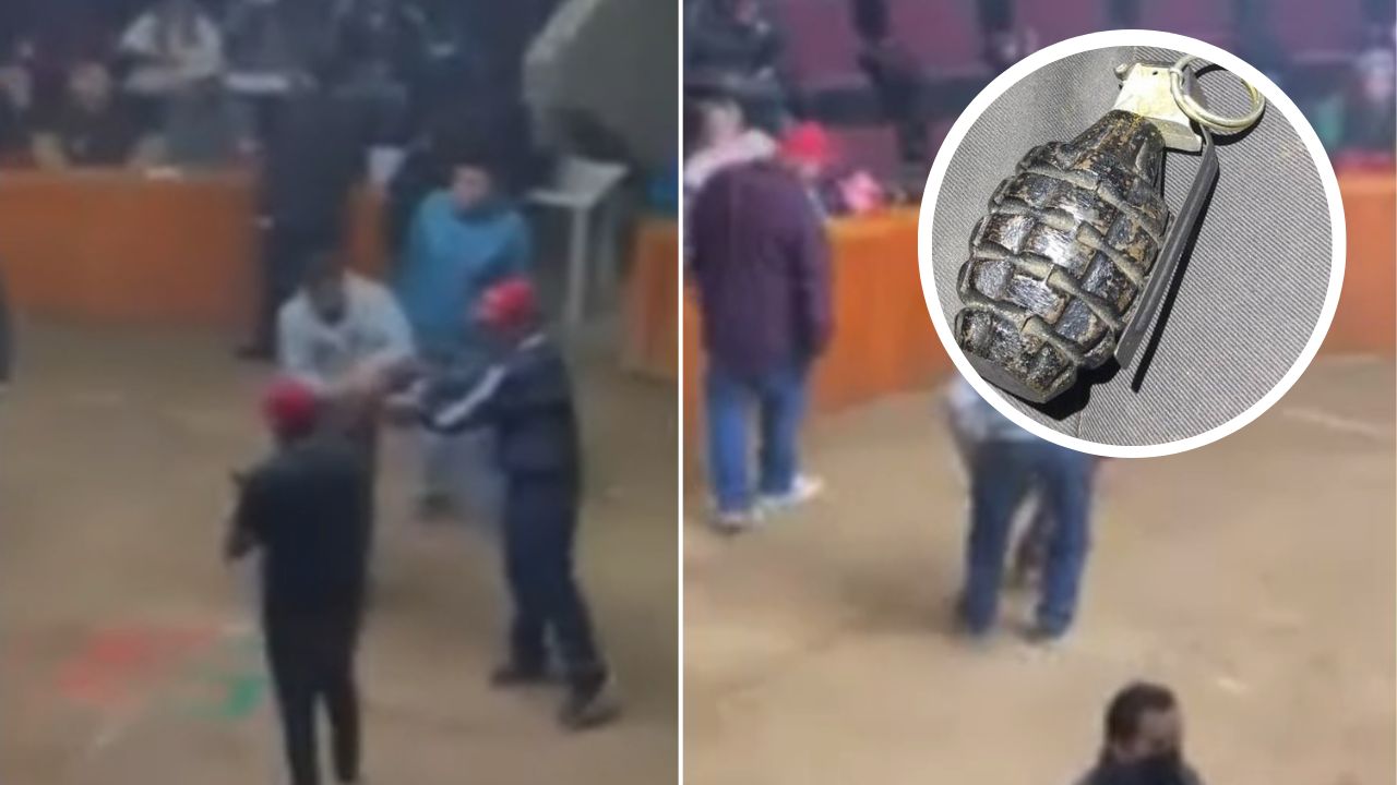 Video | Granada explota en plena pelea de gallos y deja un muerto y varios heridos