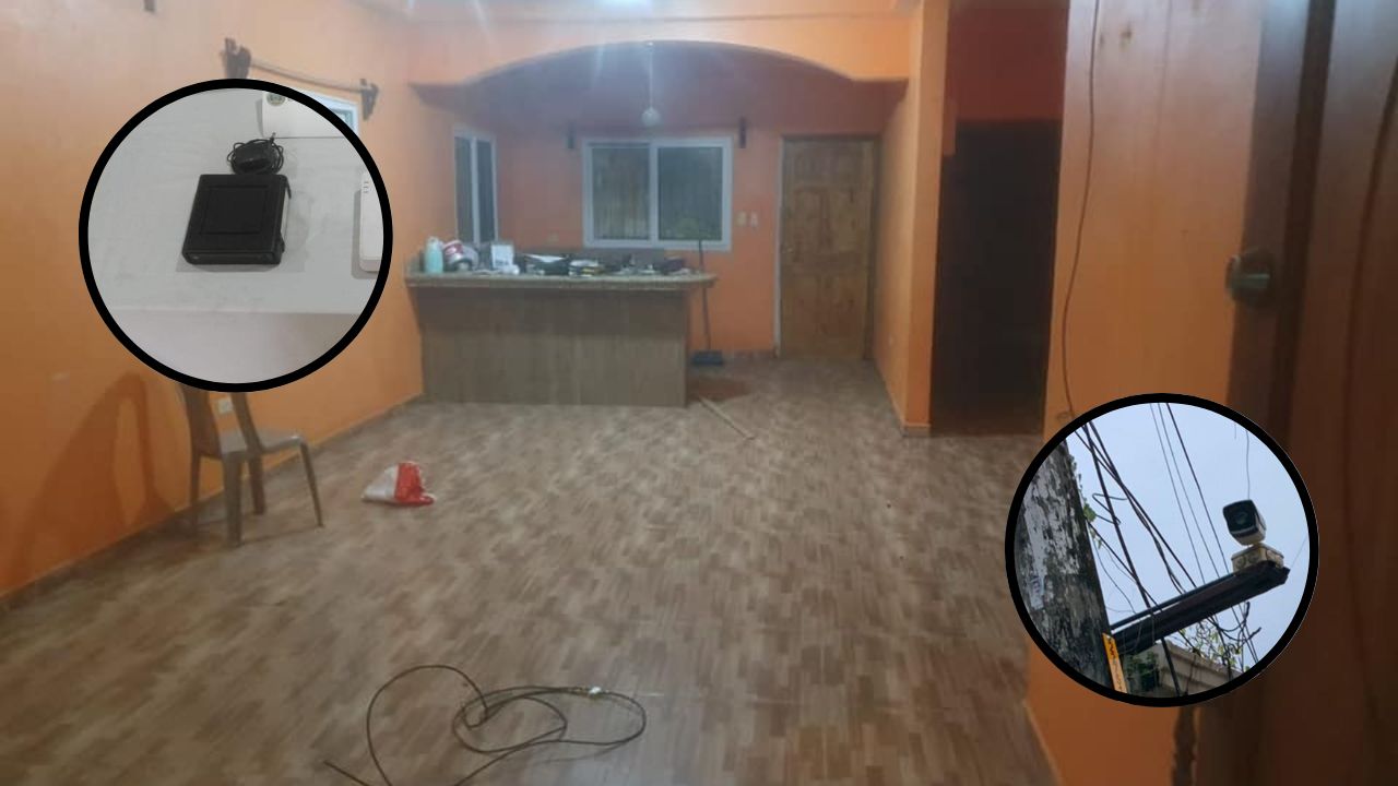 Desmantelan fuerte sistema de vigilancia de banda 'Los Pumas', en La Ceiba