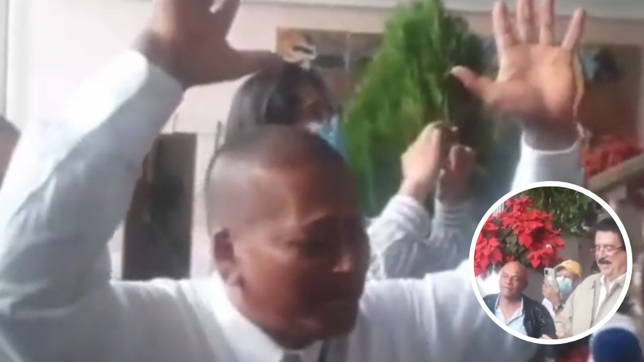 Video | Apóstol Chago llega a 'bendecir' Casa Presidencial: 'Van a llevar fuego...'