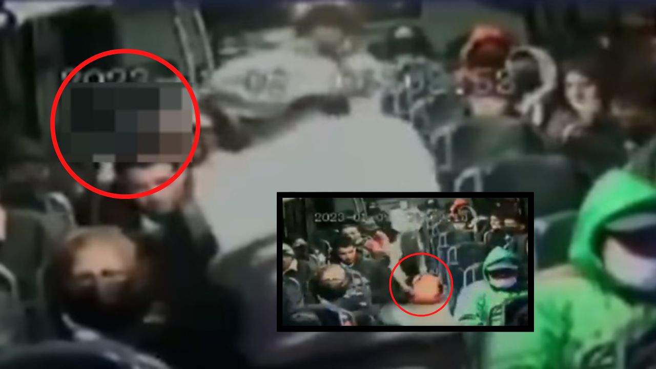 'Si se me esconden, los voy a volar': Sujetos amenazan a pasajeros en asalto a autobús en México (vídeo)