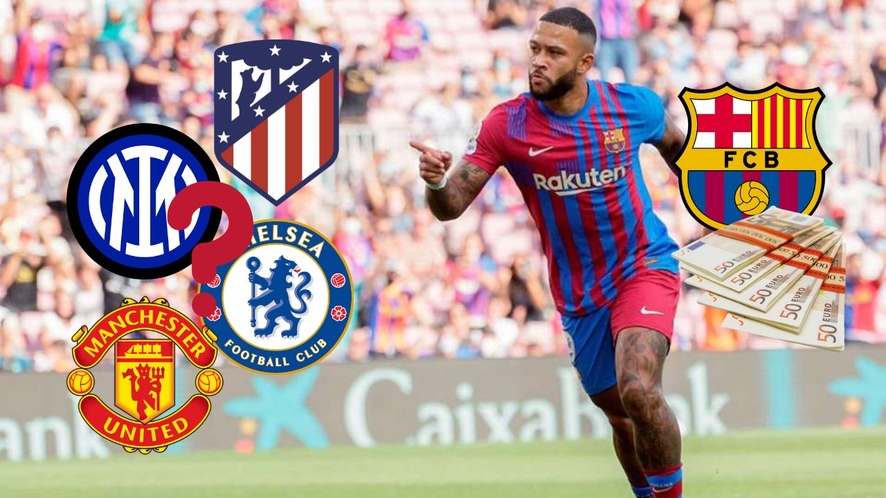 Barcelona ya habría puesto precio a Memphis Depay, ¿cuál sería su destino?
