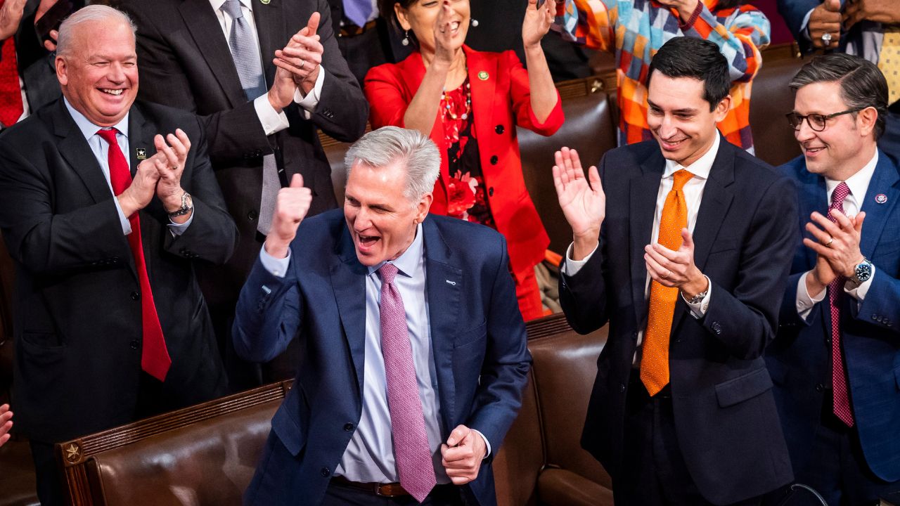 El republicano Kevin McCarthy es elegido presidente de la Cámara Baja de EE. UU.