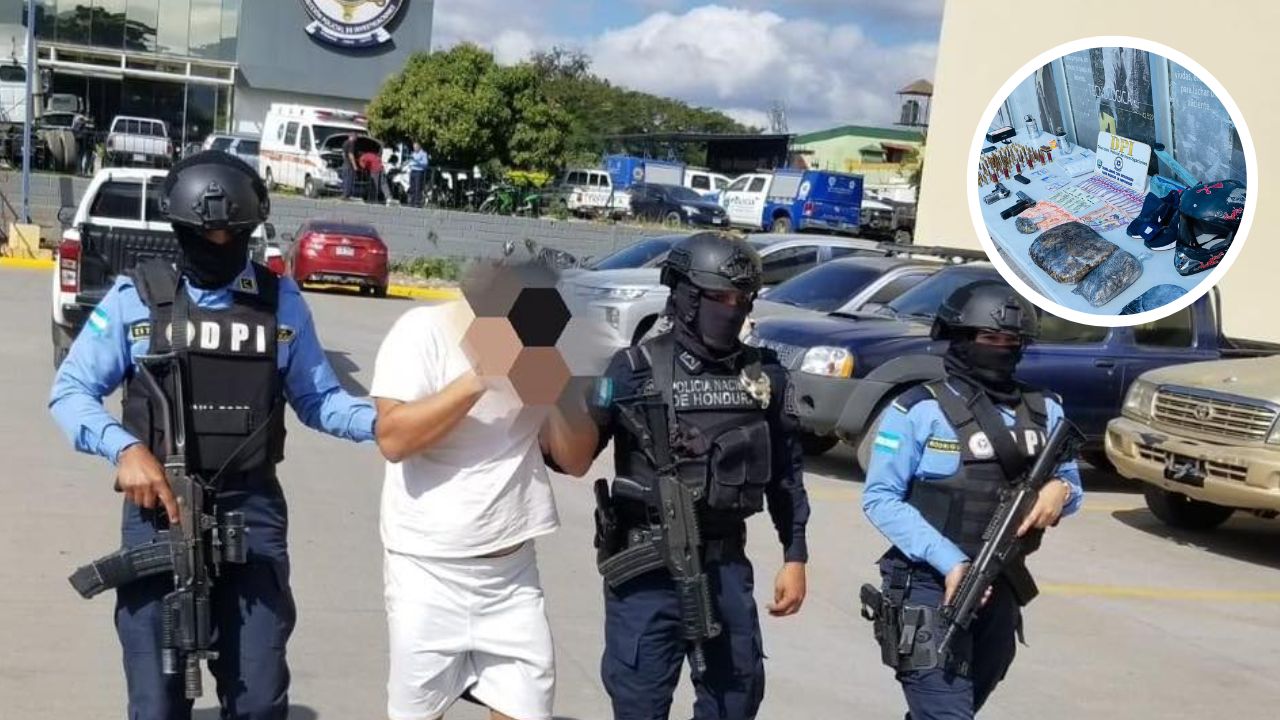 Con libros contables de extorsión: Capturan a supuesto sicario de la pandilla Barrio 18