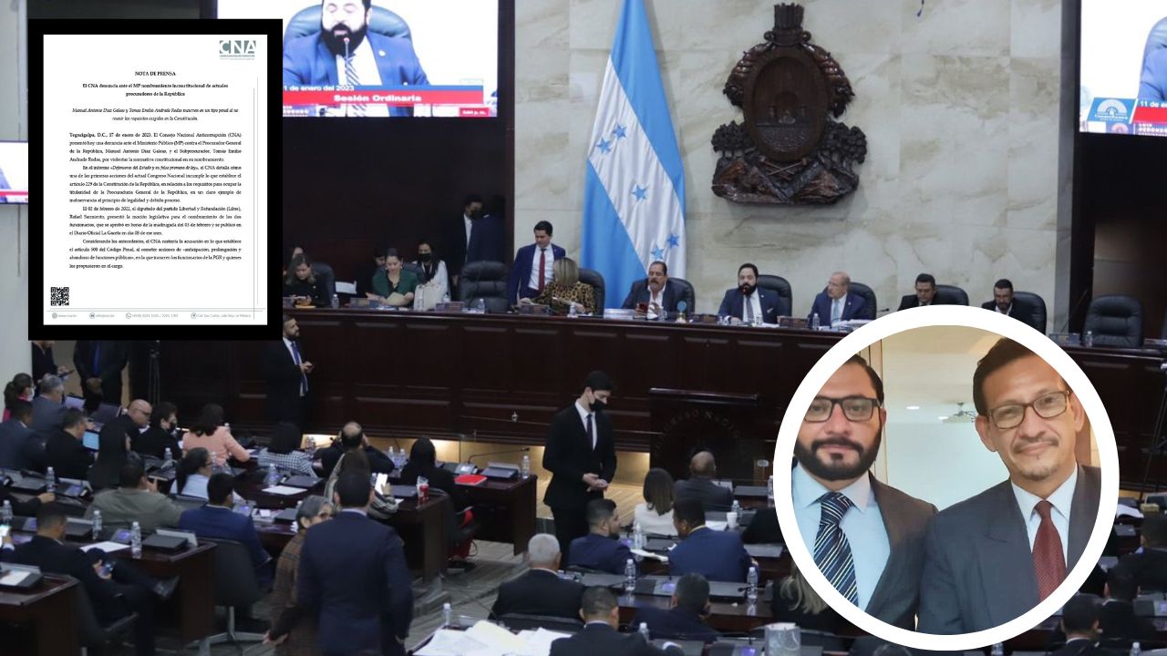 CNA denuncia ante MP a procurador y subprocurador por incumplir requisitos en sus cargos