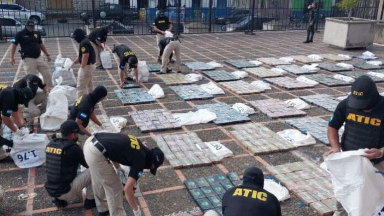 Más de siete mil kilos de cocaína fueron incautados en Honduras en 2022