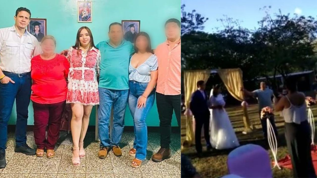 Salen a la luz fotos de la pedida de mano e invitación a boda de hondureño que se casó con otra