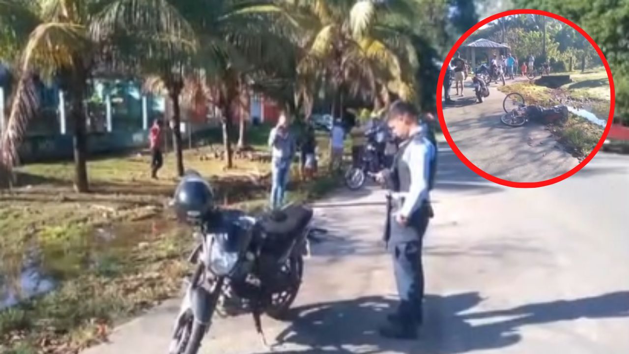 'Iba a cortar palma africana': Sicarios en moto asesinan a hondureño en la carretera CA-13