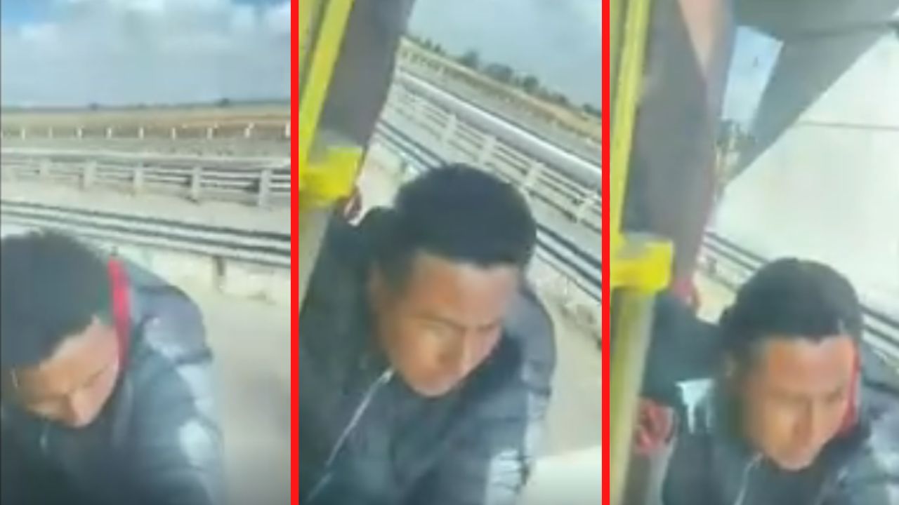 Ladrón sufre terrible escarmiento por quererse robar un camión de comida (vídeo)