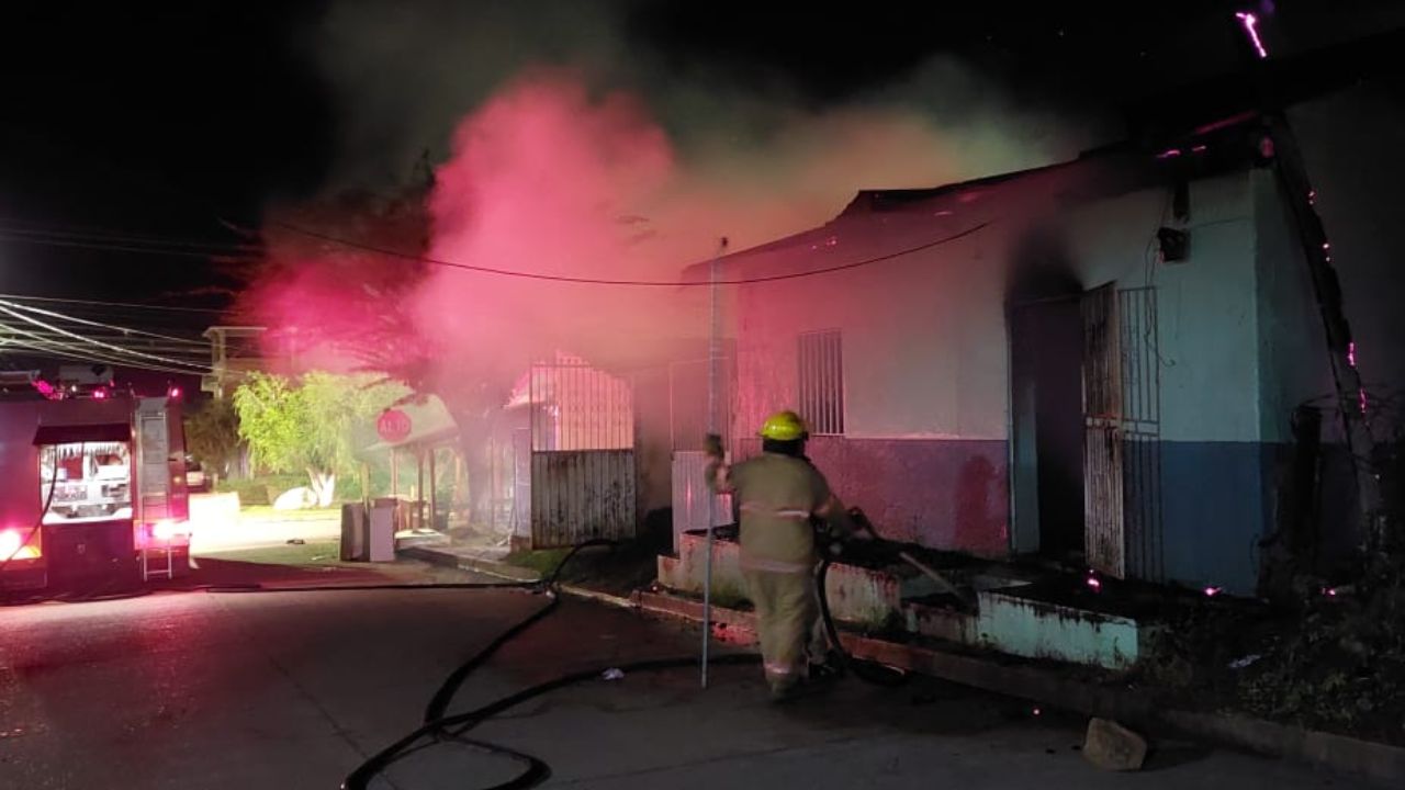 ¡Tragedia! Un incendio deja una persona muerta en Catacamas