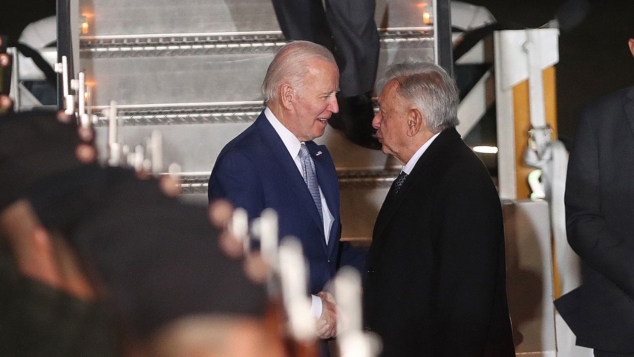 Imagen de Joe Biden llega a México para reunirse con López Obrador y Trudeau