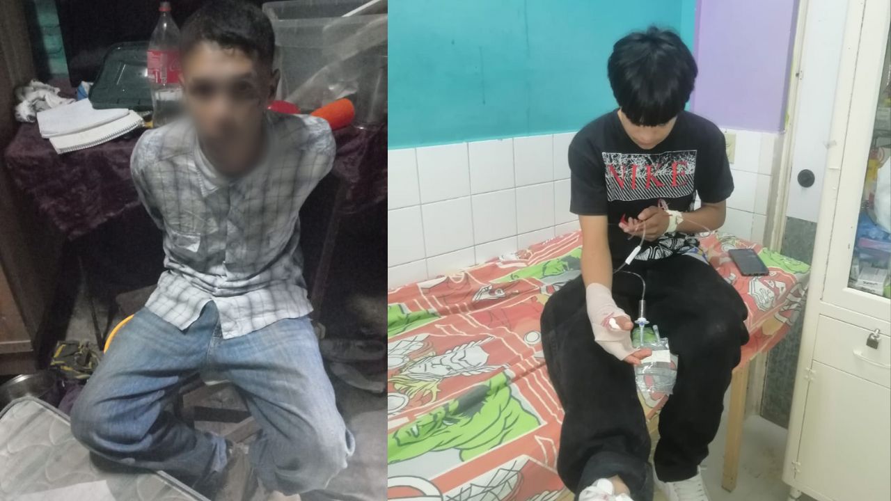 Vídeo: Así fue como menor robó arma a guardia para asaltar bus con un amigo en El Carrizal y terminó matando a policía