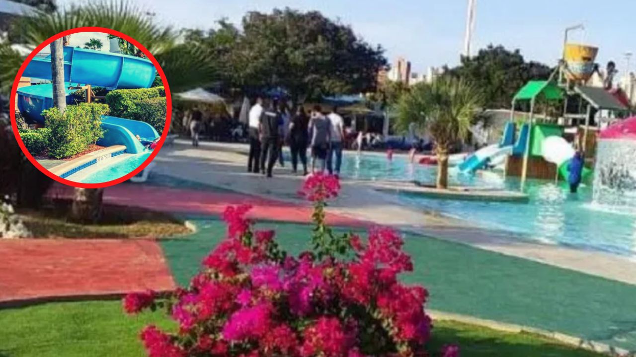 Menor de cuatro años muere ahogado tras caer de un tobogán en parque acuático