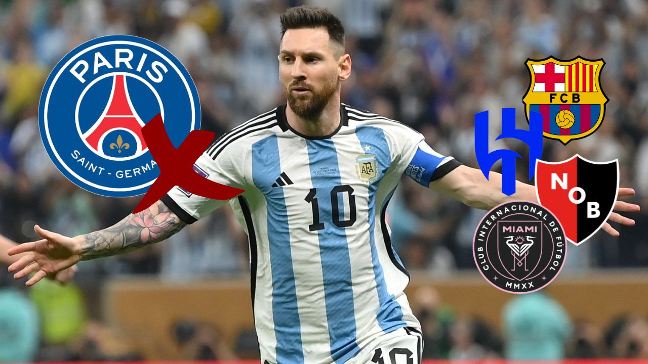Messi no renueva y podría dejar el PSG para la próxima temporada