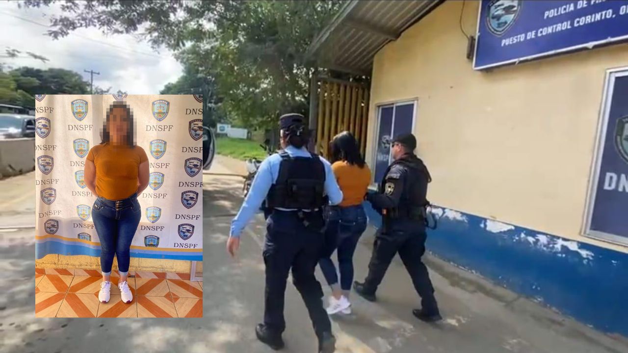 Detienen en frontera de Corinto a una mujer por homicidio