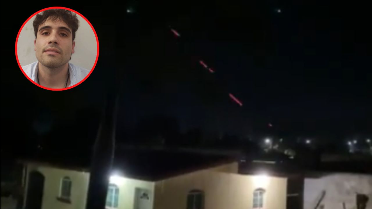 Vídeos | Así grabaron en Culiacán, Sinaloa, la captura del hijo del Chapo Guzmán