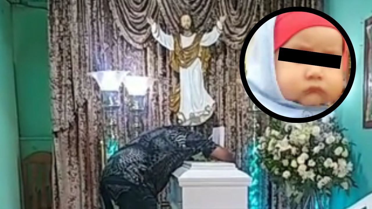 Vídeo | ¡Desgarrador! Padre le canta 'Bartolito' a su bebé muerto