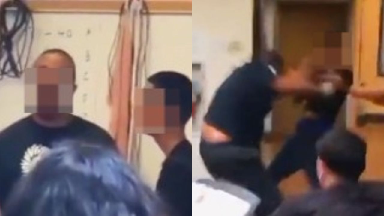 ¿Razón o culpa? Un profesor se pelea contra alumno que lo había insultado pleno salón de clases en EE. UU. (vídeo)
