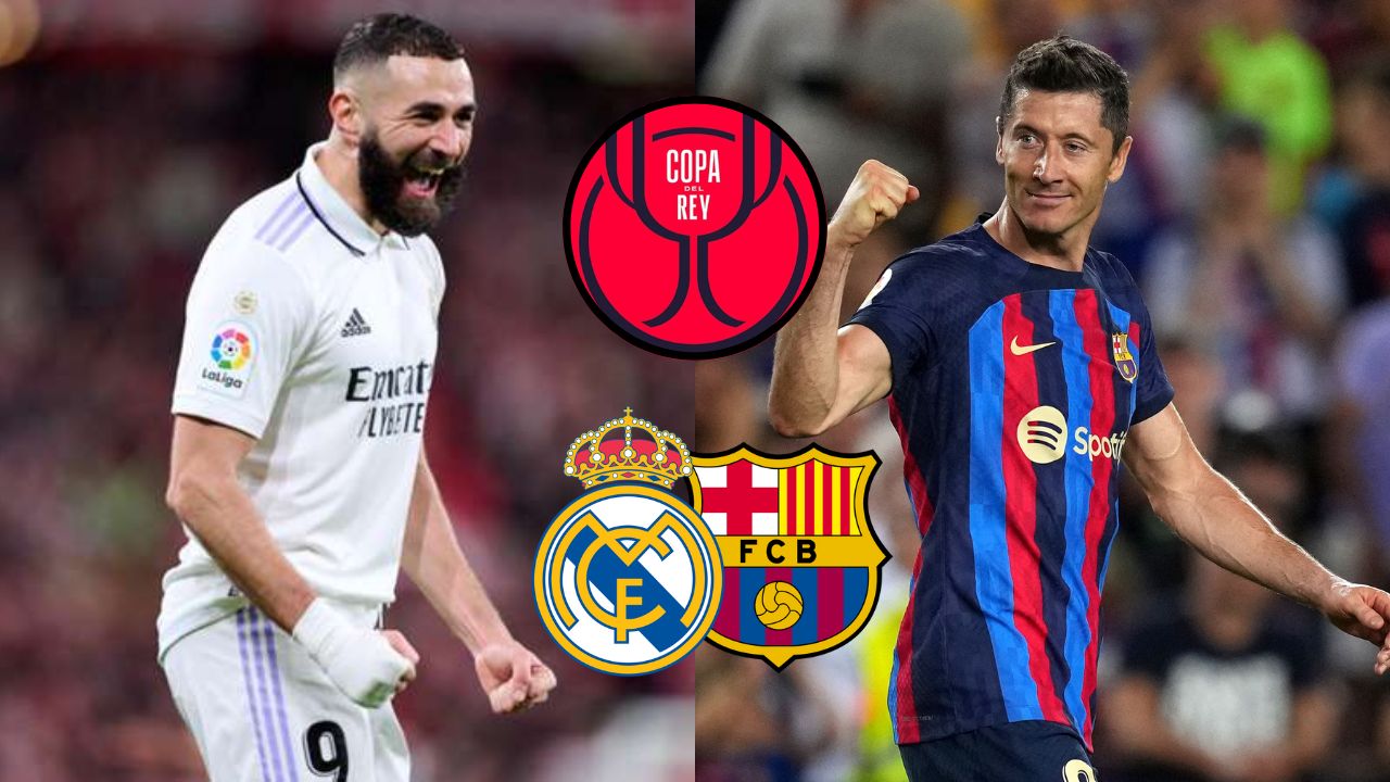 Real Madrid y Barcelona se medirán en semifinales de Copa del Rey