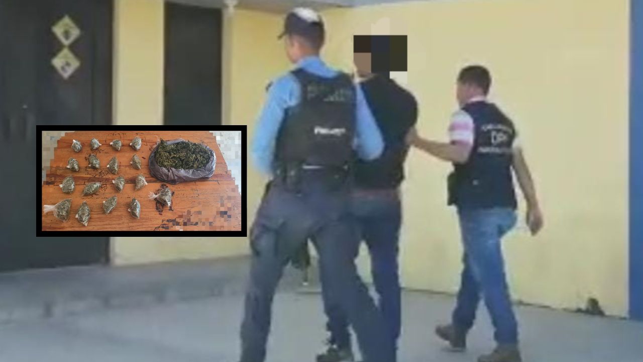 Tenía orden de captura por homicidio, y además le encuentran traficando droga