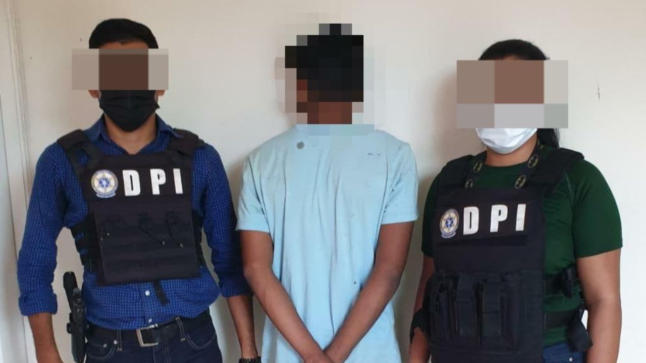 Capturan a menor de edad como presunto violador de una niña de 11 años en Choluteca