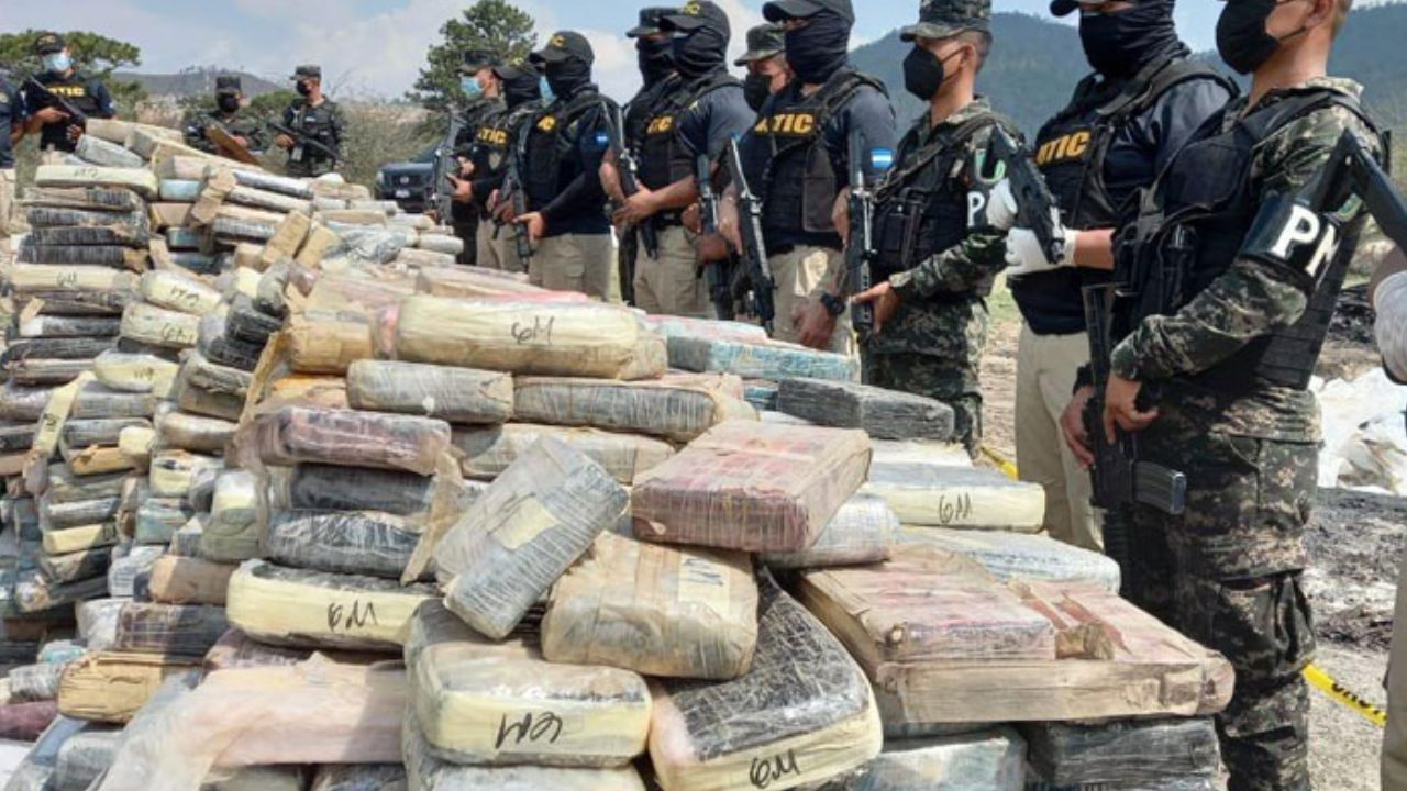 Imagen de Honduras ha decomisado más de 68 toneladas de cocaína y marihuana este 2023