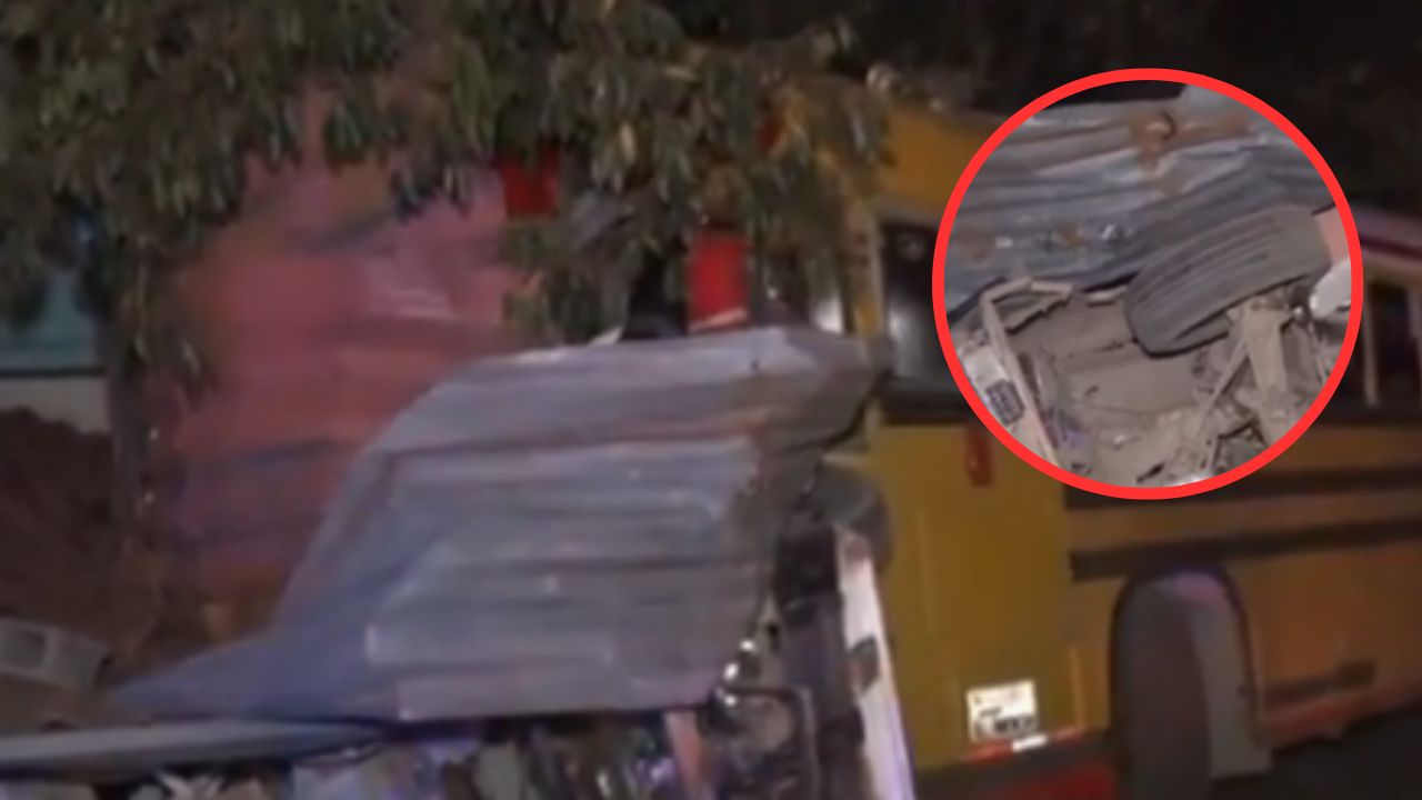 Imagen de Unos 70 migrantes hondureños se salvan de morir tras accidente en El Zamorano