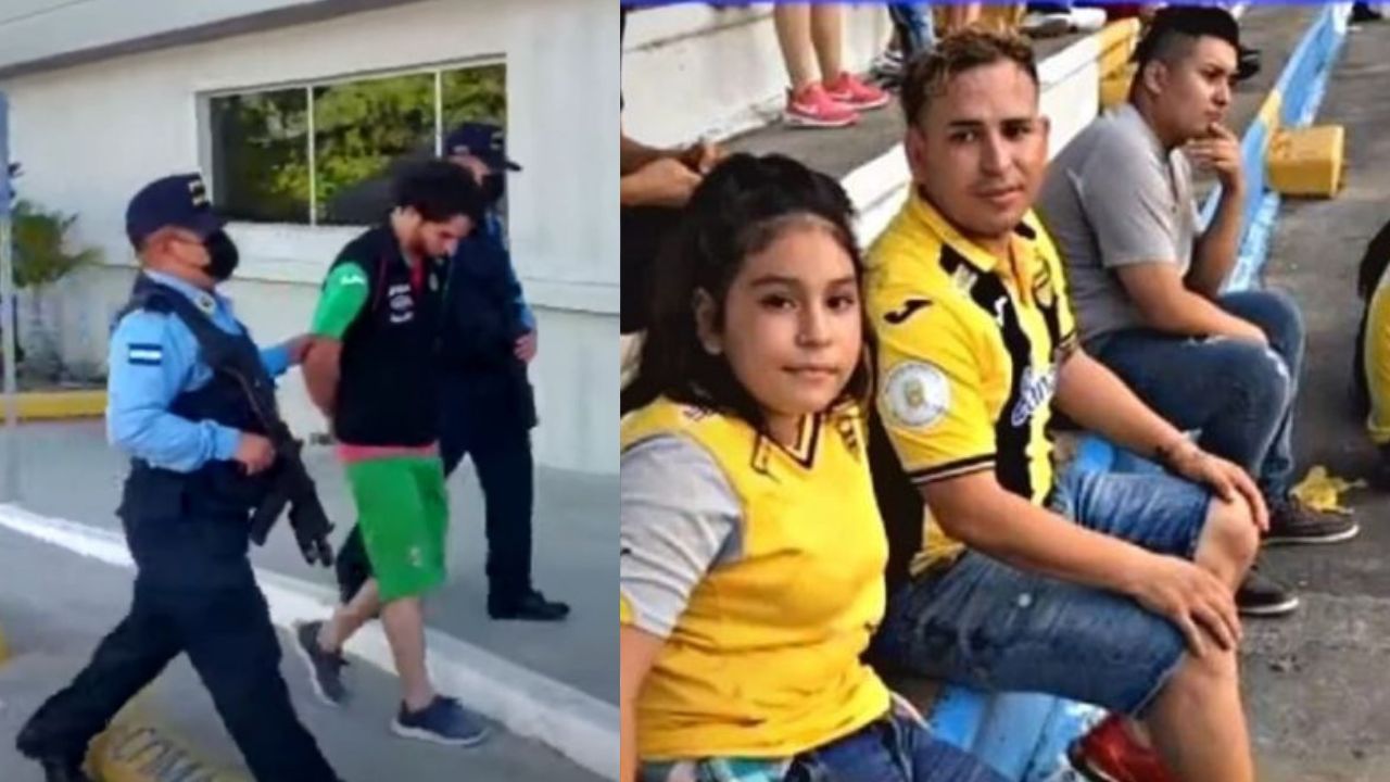 Vistiendo la camisa del Marathón, así fue capturado el supuesto autor de la muerte de Keiry, aficionada del Real España
