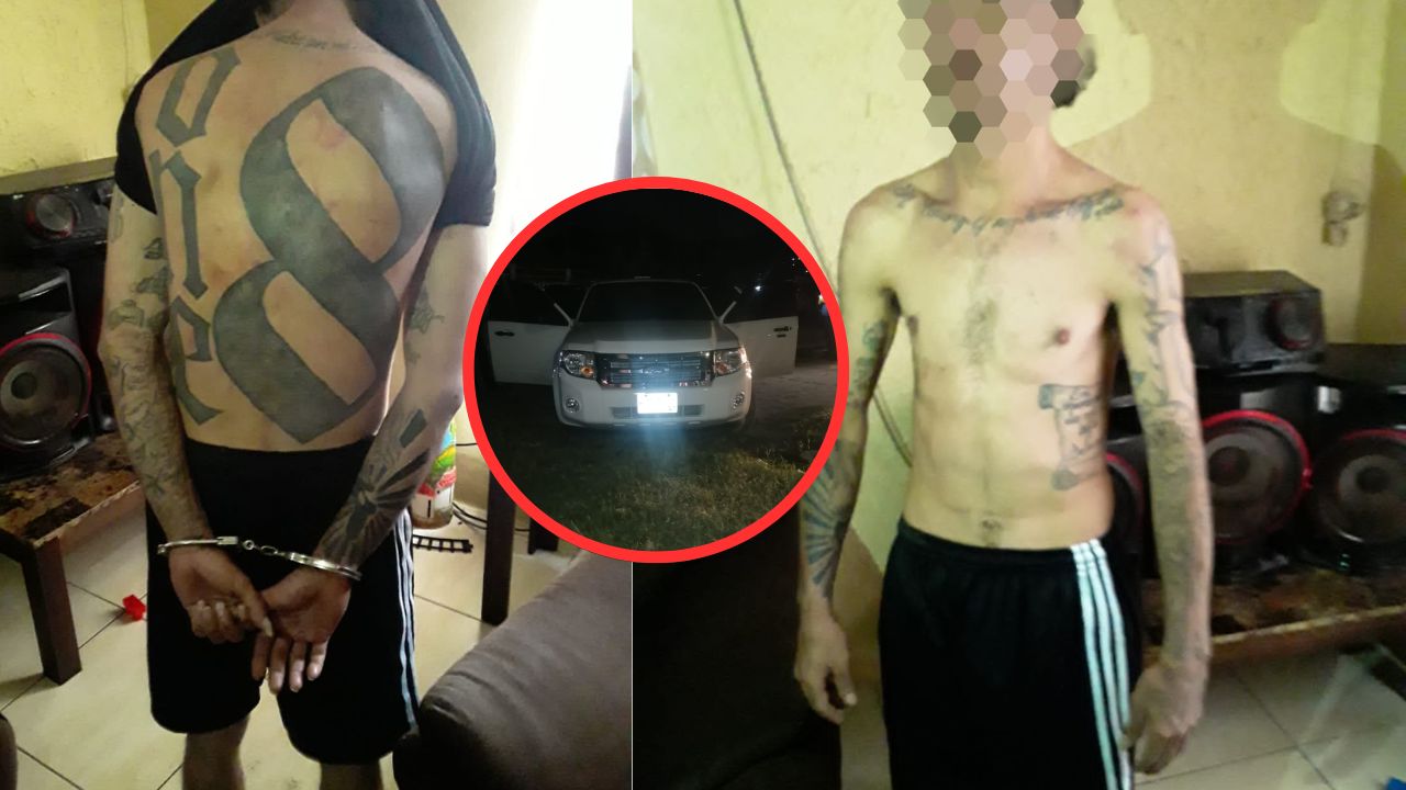 Cae cabecilla de la 18 alias 'Bad Bunny'; se había fugado en una camioneta