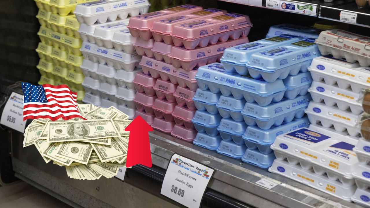 También en EE. UU. incrementa el precio de los huevos, estos son los motivos