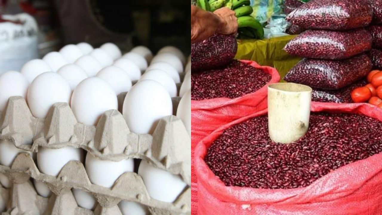 A L120 venden cartón de huevos y a L85 la medida de frijoles en Tegucigalpa