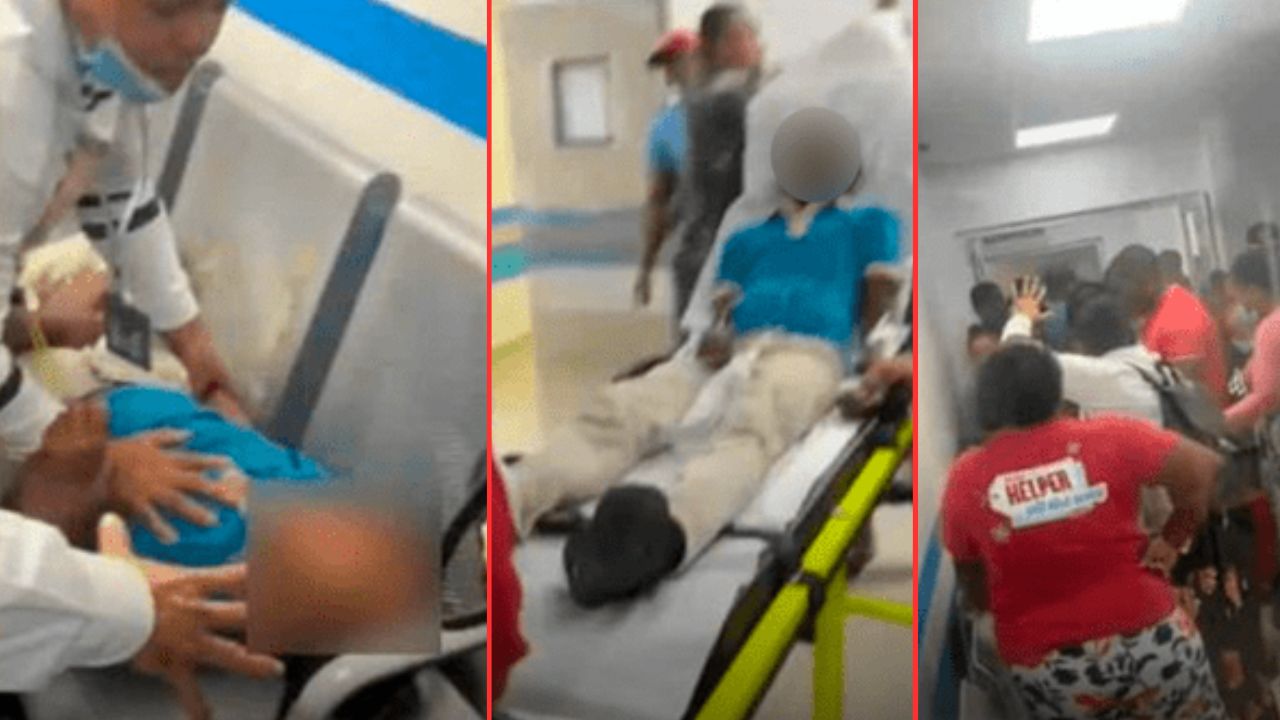 Hospitalizan a 6 adolescentes luego de tener sorpresivo encuentro con 'el diablo' (vídeo)