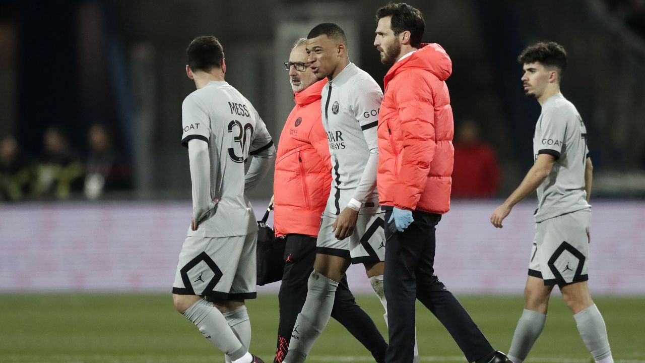 Mbappé se lesiona y se perderá juego de Champions League ante Bayern München