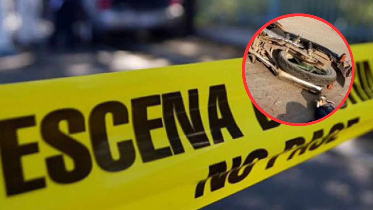 Menor muere atropellada cuando se conducía en moto con su padre en Choluteca