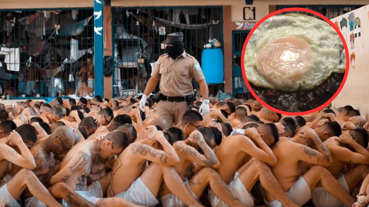 Imagen de Frijoles, huevo y tortillas: lo que comen reos en cárceles de El Salvador